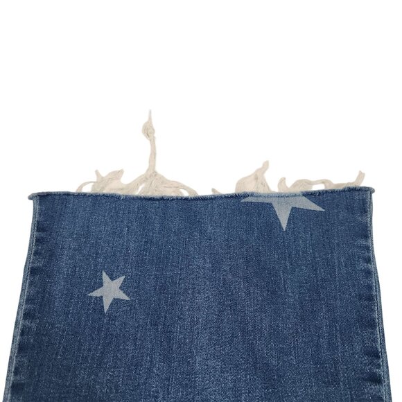 Written in the Stars Flared High Waist Denim Jeans Nasty Gal Women Size 6 - Picture 11 of 11
